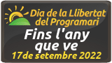 Celebra amb nosaltres el Dia de la Llibertat del Programari els dies 18 (la Palma de Cervelló) i 19 de setembre (Barcelona)